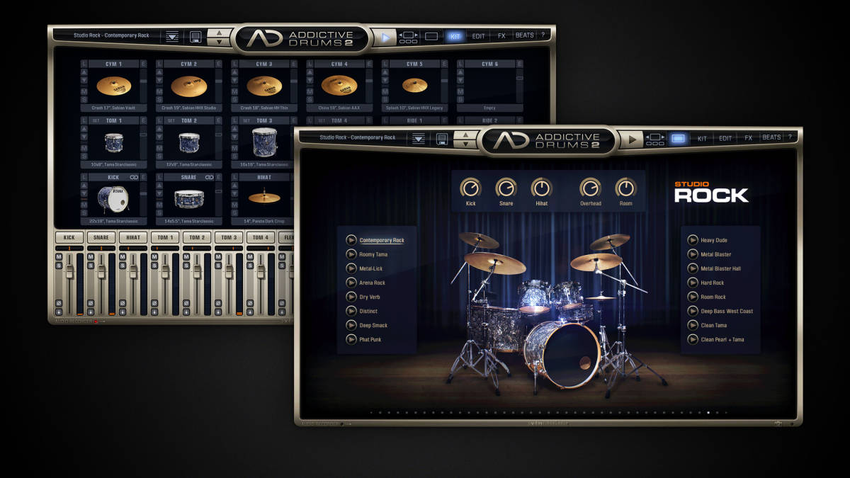 定番ドラム音源 期間限定値下げ中 XLN audio Addictive drums 2 Studio Rock　未使用正規品_画像1