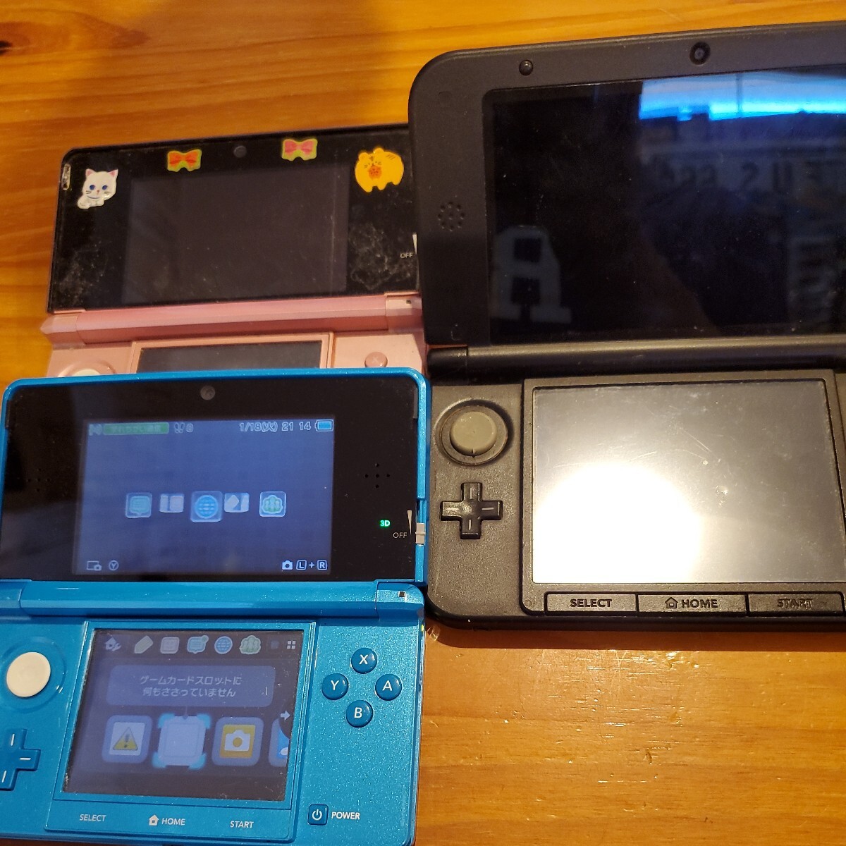 【ジャンク】任天堂 Nintendo ニンテンドー 3DS(2機)　3DSLL(1機)　 DS Lite(2機)　DS(1機)_画像4