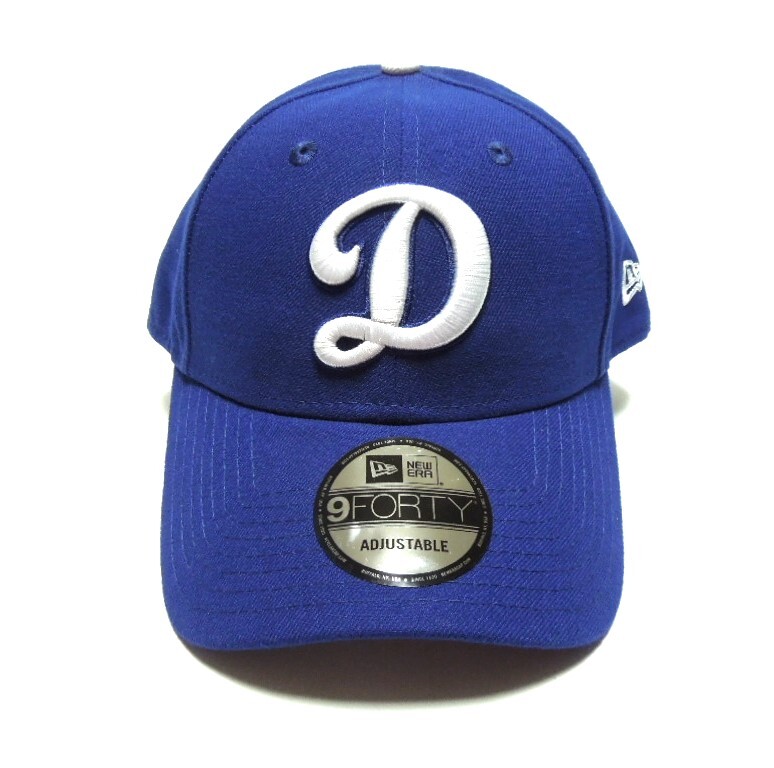 72/MLB 大谷翔平選手 ロサンゼルスドジャース Dバージョン ブルー 9FORTY 940 NEW ERA ニューエラ キャップ 野球 メジャーリーグ 新品_画像2