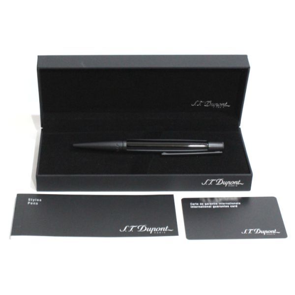  Dupont S.T.Dupont 405734 DEFI Defi черный Composite & матовый черный шариковая ручка новый товар 