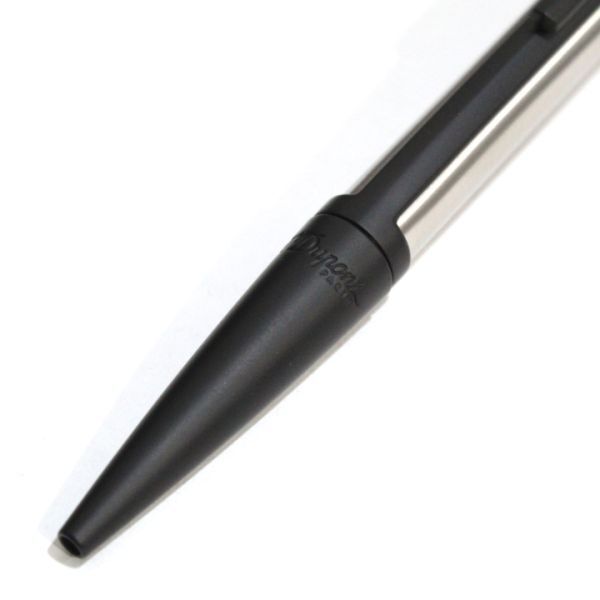  Dupont S.T.Dupont 405735 DEFI Defi серый нержавеющая сталь & матовый черный шариковая ручка новый товар 
