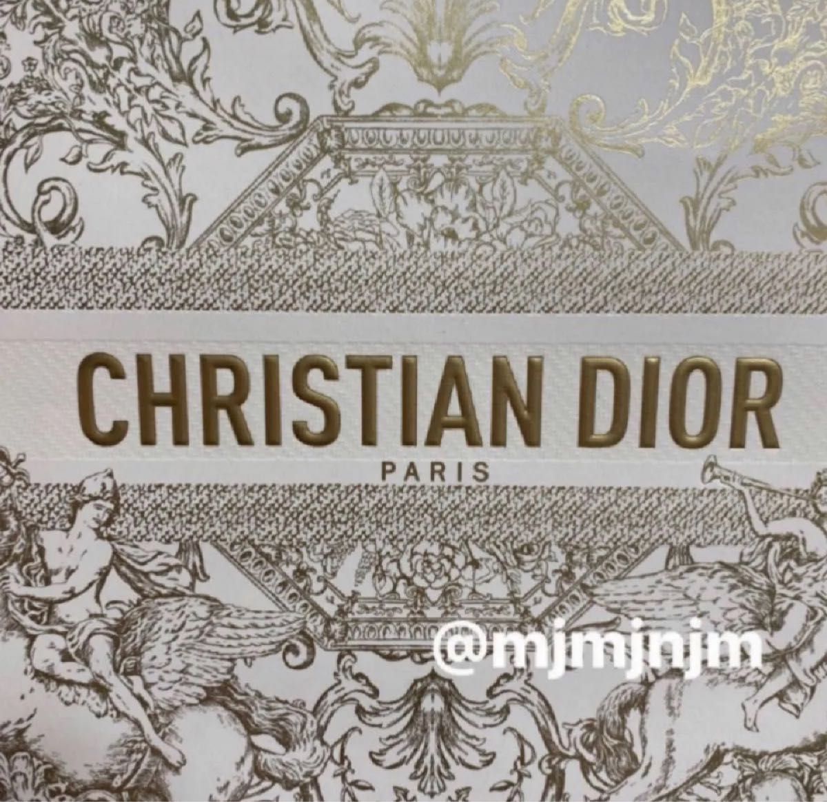 【即発送】ディオール Dior ショッパー ホリデー 限定 クリスマス 2023 新品未使用 大 大きい紙袋