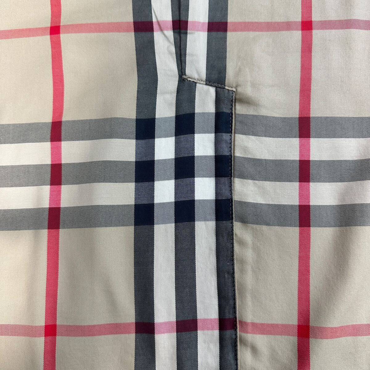  редкий XL размер! Burberry London BURBERRY LONDON tailored jacket LL размер бежевый подкладка noba проверка mega проверка весна лето использование *