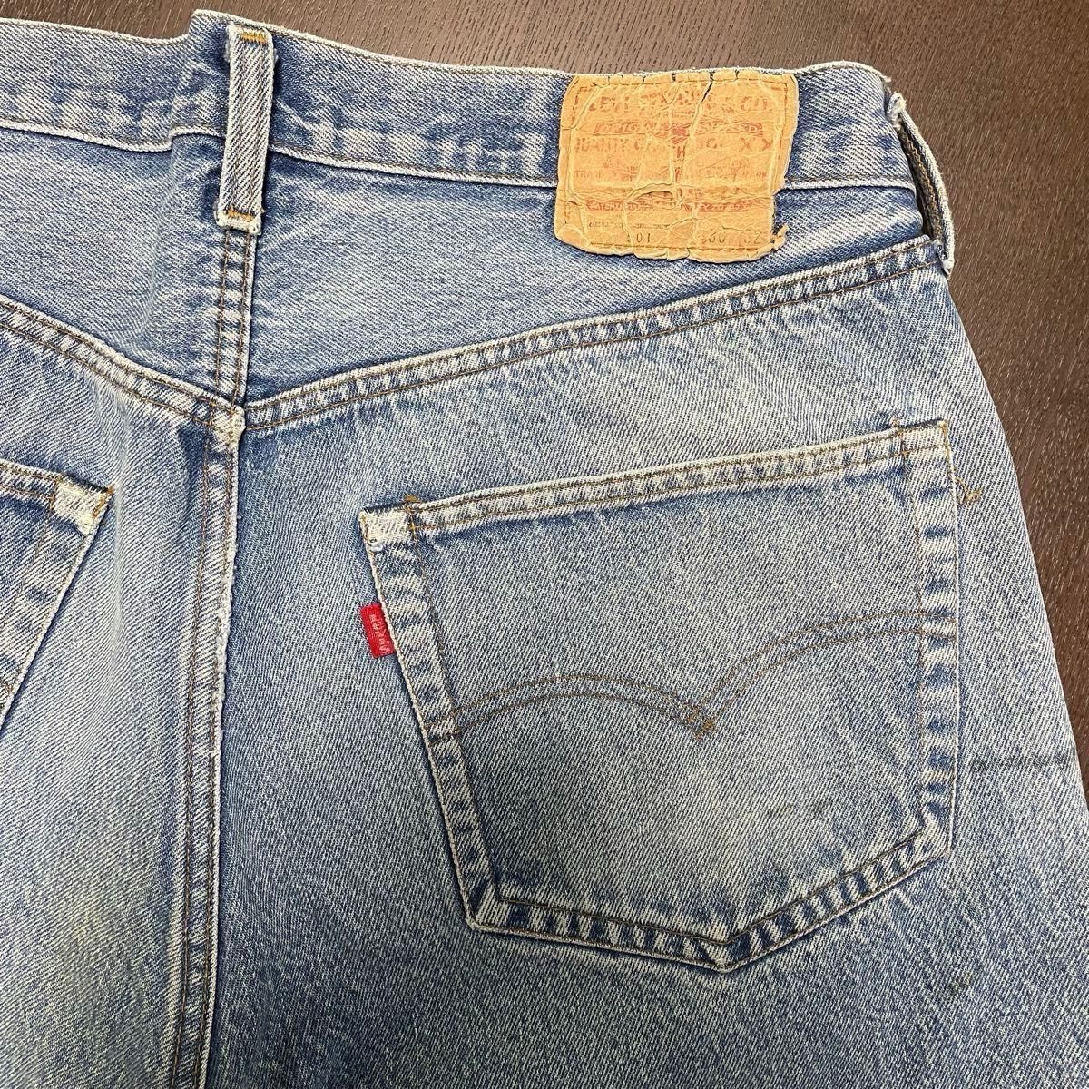 ヴィンテージ　Levi's リーバイス  501　赤耳期　1982年製造　W38L32 オリジナル　本物　バレンシア工場製　LVC