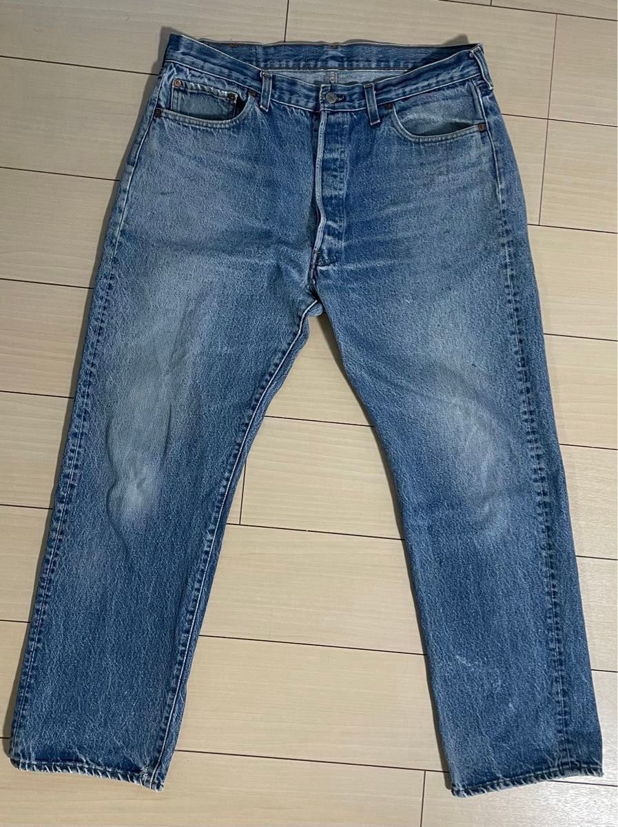 ヴィンテージ　Levi's リーバイス  501　赤耳期　1982年製造　W38L32 オリジナル　本物　バレンシア工場製　LVC