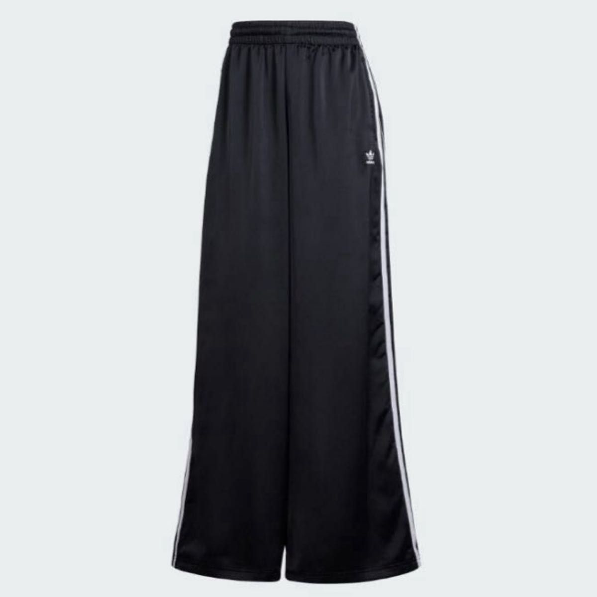 希少！【新品】adidas originals サテン ワイドレッグ パンツ XL