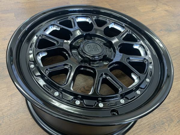 §新品 バークレイハードロック ヒューロン 17X7J+38 114.3-5H ホイールのみ4本 RAV4 ヴァンガード ハリアー エクストレイル CX-5 CX-8　_ＳＵＶサイズ１７インチです！