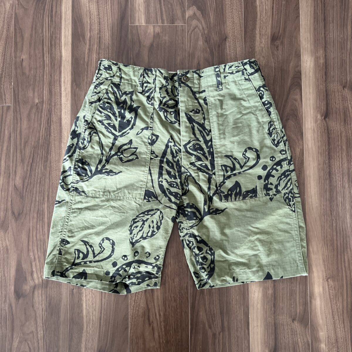 Fatigue Short Floral Print Ripstop_画像1