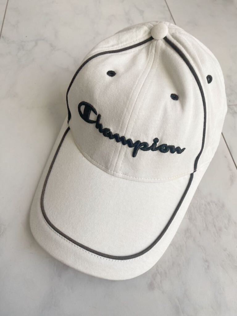 Champion チャンピオン　キャップ 帽子 ゴルフ ゴルフキャップ ホワイト_画像1