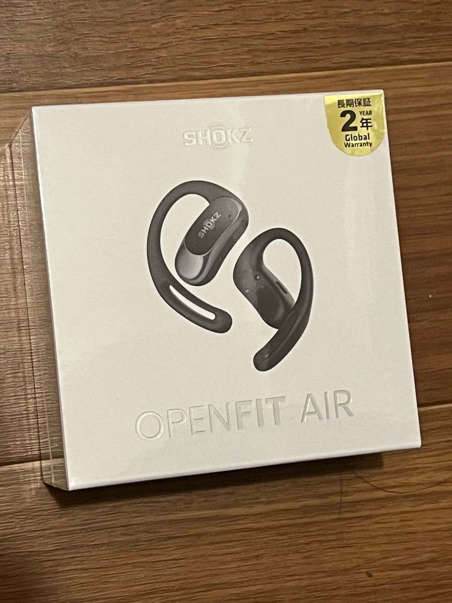 新品未開封★Shokz(ショックス) OPENFIT AIR オ−プンイヤー完全ワイヤレスイヤホン 黒