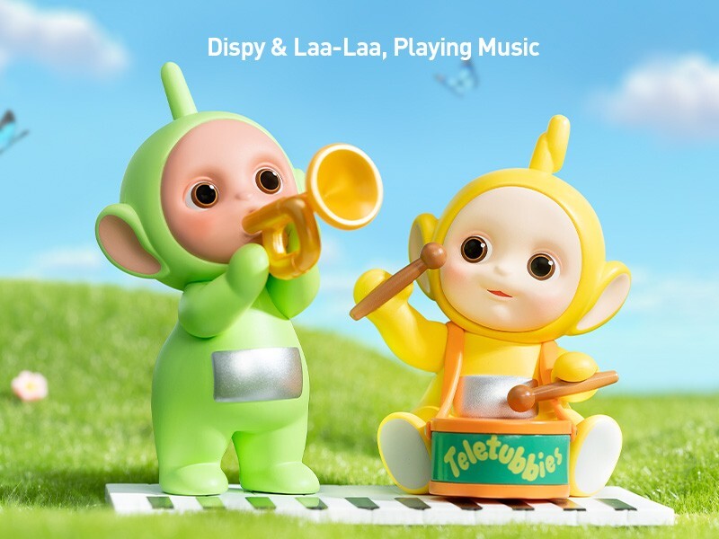 POP MART テレタビーズ コンパニオン シリーズ Dipsy & Laa-Laa, Playing Music POPMART ポップマート フィギュア 内袋未開封_画像1