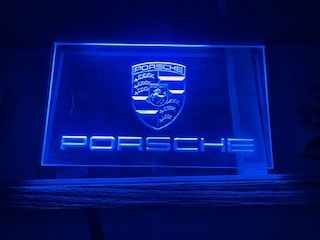 ■激レア!!　美品　PORSCHE 　ポルシェ　ディスプレー　ガレージ　壁掛け　_画像2