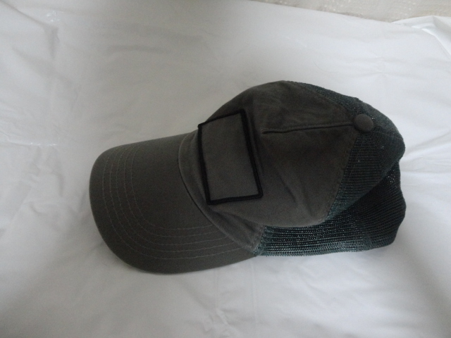  редкий цвет прекрасный Silhouette * Pledge Pledge сетчатая кепка двухцветный * хаки *WJK шляпа 