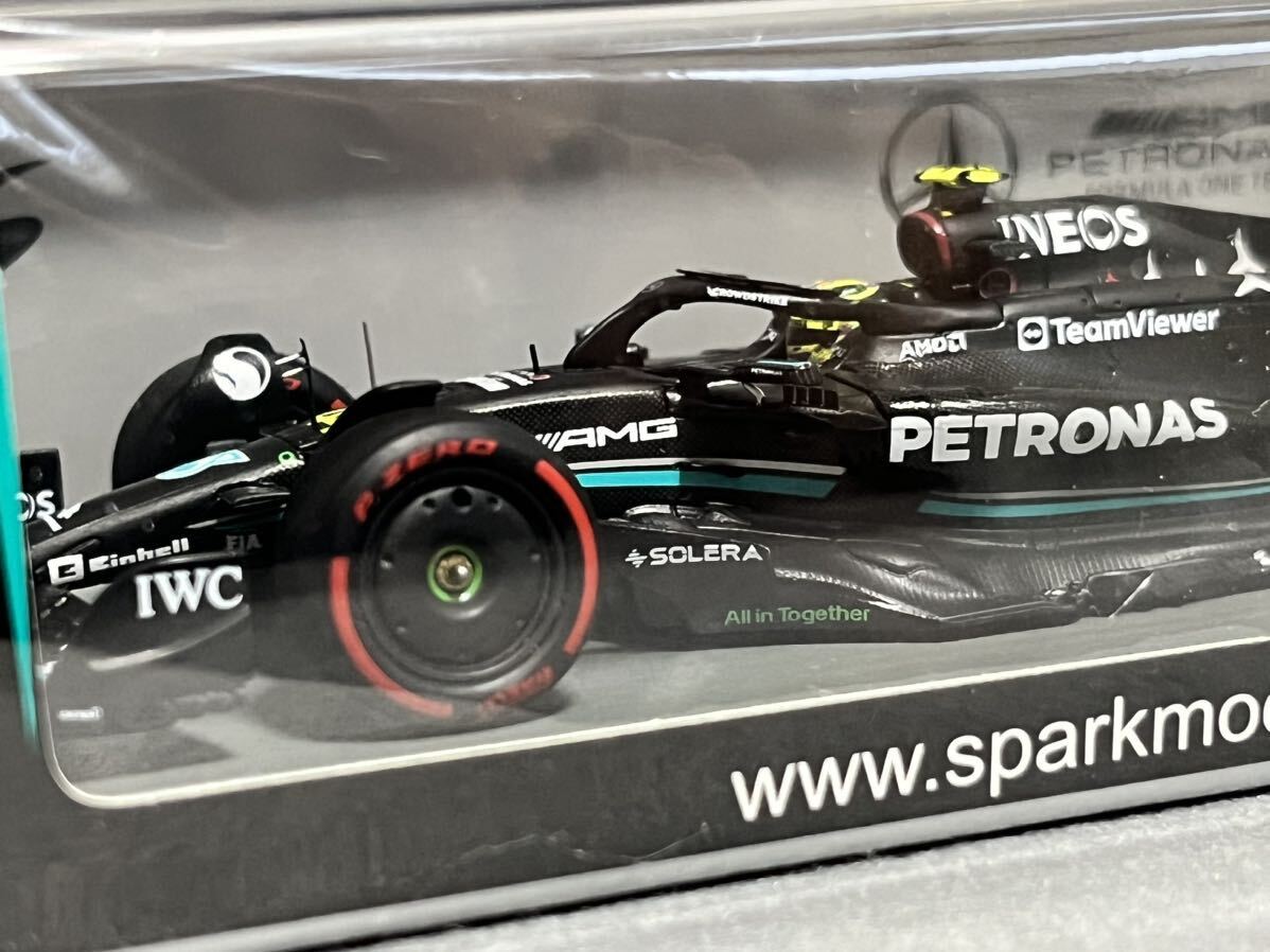 Spark 1/43 Mersedes-AMG W14 #44 L.Hamilton 3rd British GP 2023 S8590_画像4