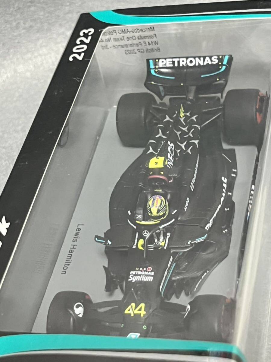 Spark 1/43 Mersedes-AMG W14 #44 L.Hamilton 3rd British GP 2023 S8590_画像2