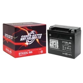 (STX20L-BS) # shield type # bike battery #[YTX20L-BS correspondence ]# super nut 