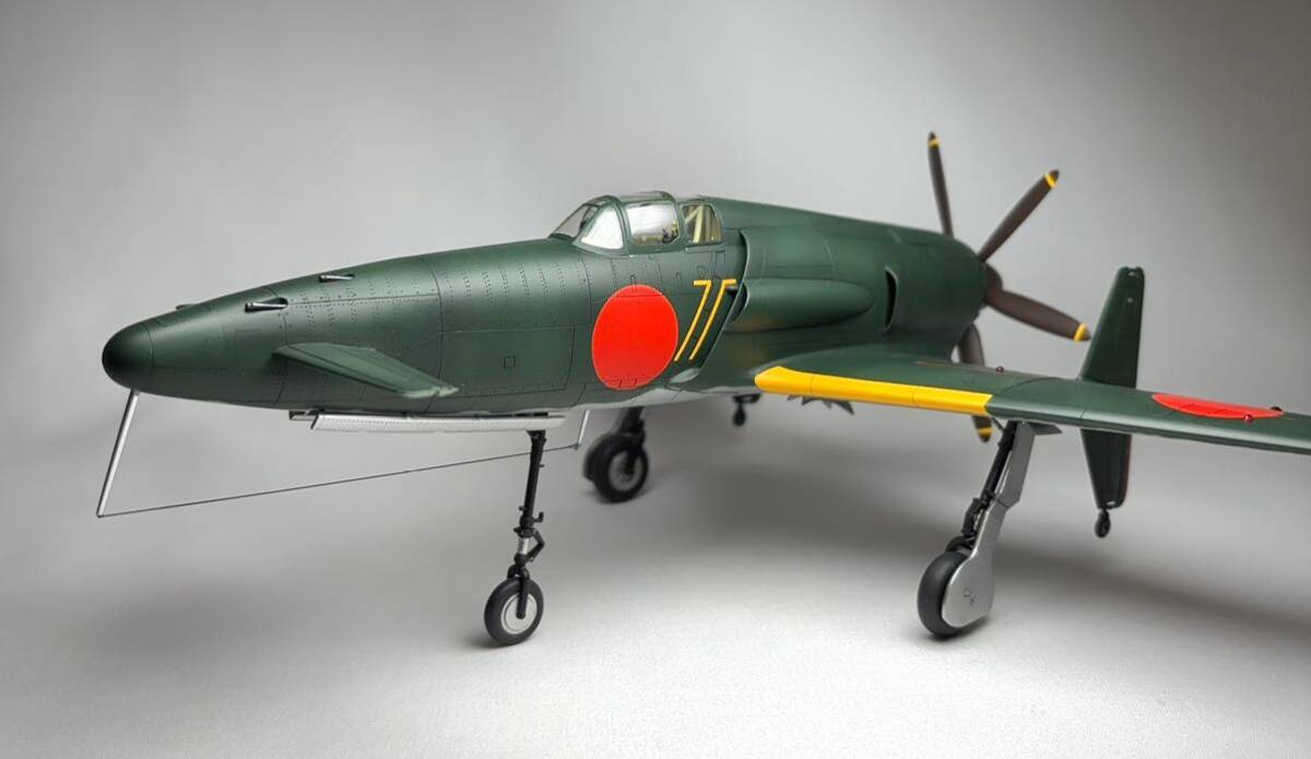 * final product * Hasegawa 1/48 Kyushu J7W1 department ground fighter (aircraft) . electro- Godzilla -1.0