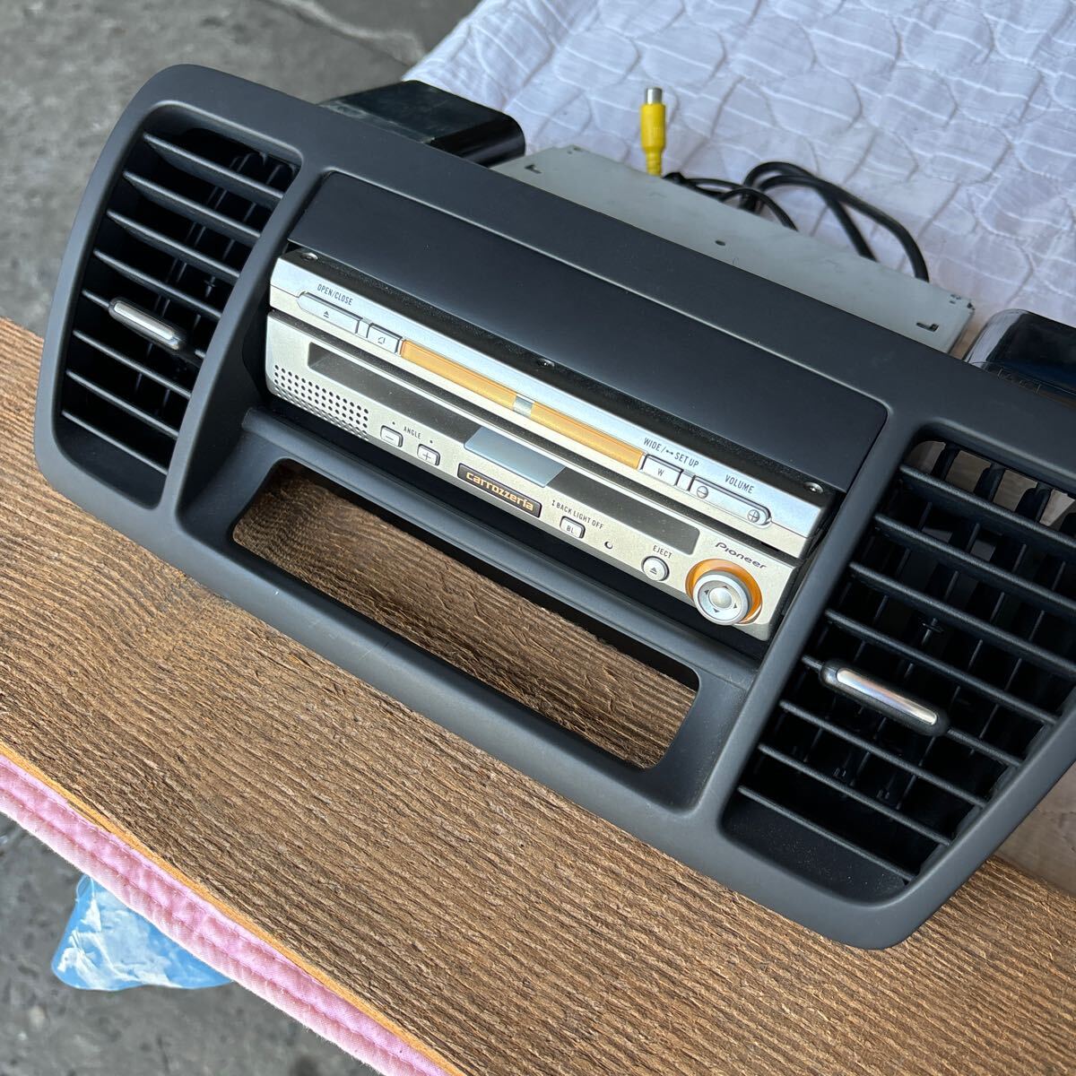  Subaru Legacy BP5 navi panel air conditioner outlet port carrozzeria
