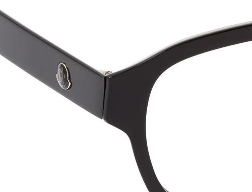 新品本物■モンクレール■MONCLER ロゴプレート ウェリントン 眼鏡 サングラス フレーム 黒ぶち メガネ の画像5