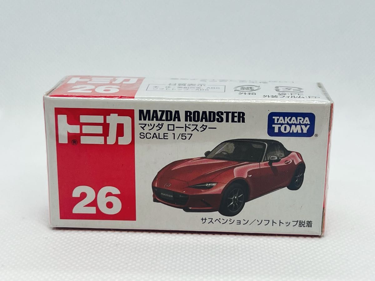 トミカ26   マツダ　ロードスター　【新品未開封品】