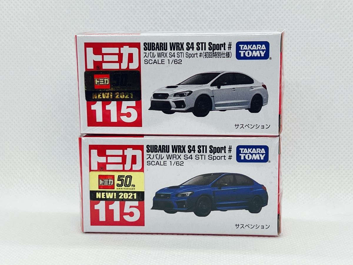 トミカ115    スバルWRX  S4  STi  Sport# 【初回特別仕様&通常モデル】