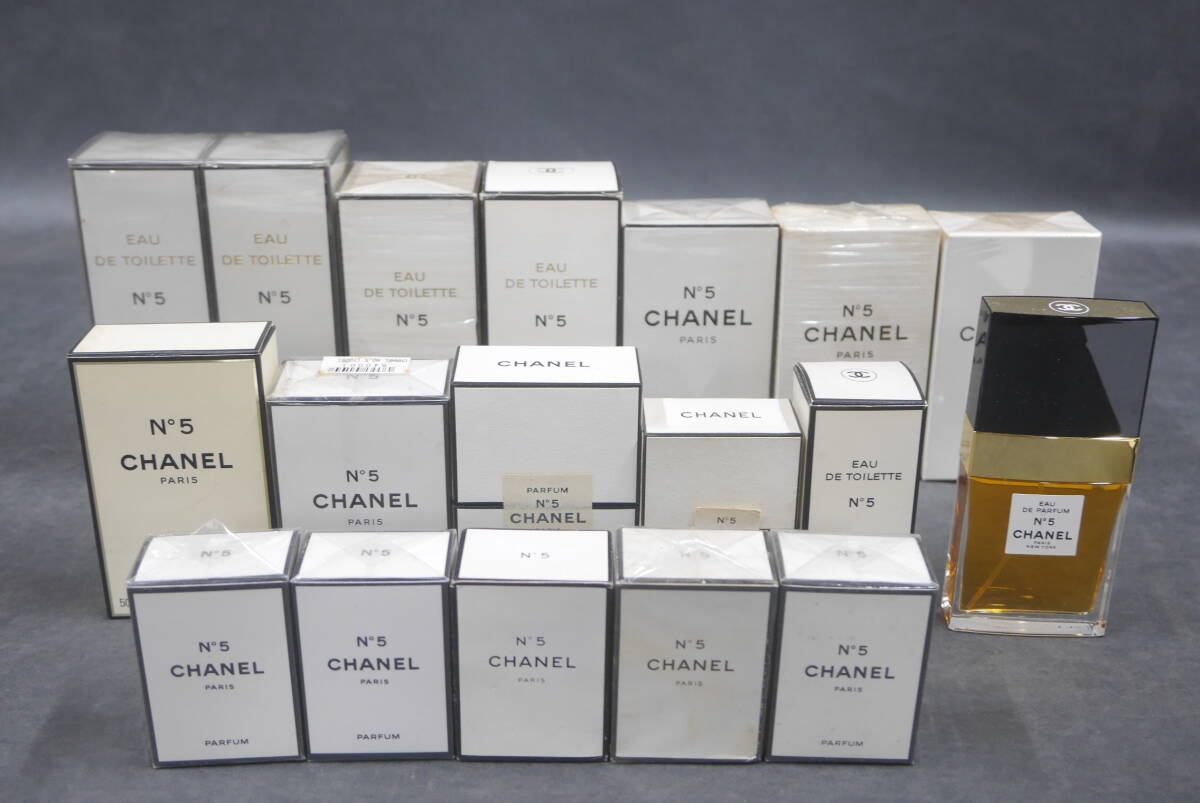 14 CHANEL シャネル 香水瓶 No.5 18点セット 未使用_画像1