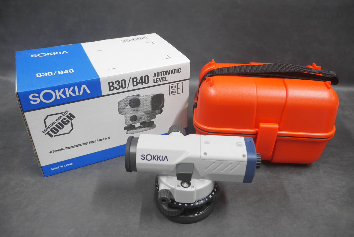 18 SOKKIA オートレベル B30A/B40A 未使用_画像1