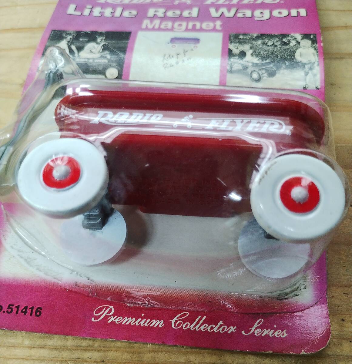 * нераспечатанный хранение товар *RADIO FLYER радио Flyer LITTLE RED WADON Magnet магнит снят с производства редкость простой почищено 