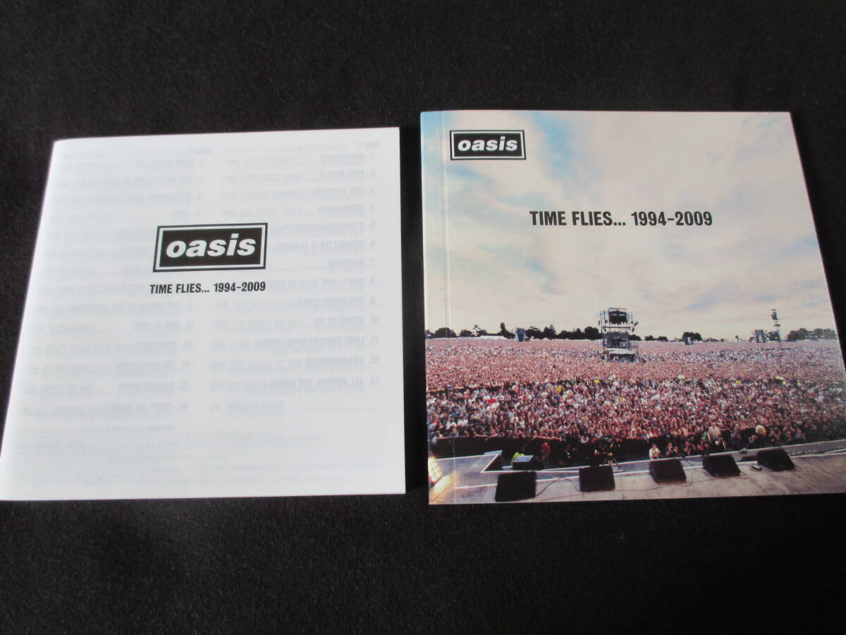 ★オアシス「タイム・フライズ・・・1994 - 2009」（国内盤、紙ケース入り、帯付き、3CD+DVD、ボートラ収録） Oasisの画像4