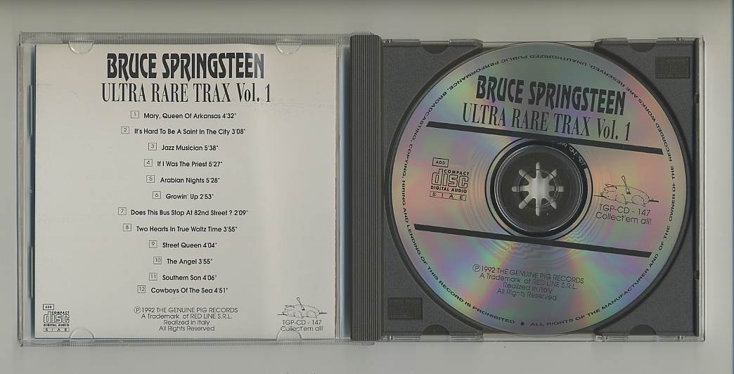 CD★Bruce Springsteen 1972 Ultra Rare Trax vol.1 ブルース・スプリングスティーン スタジオ CBS studios new york CBS studios new york_画像5