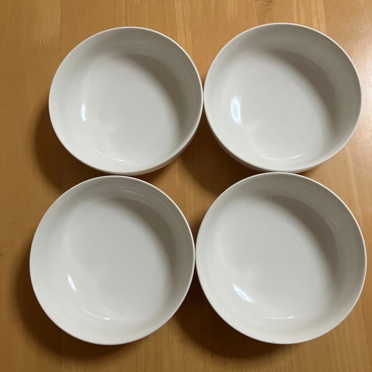 白い小鉢（サラダボウル）4個セット 白い食器 取り皿