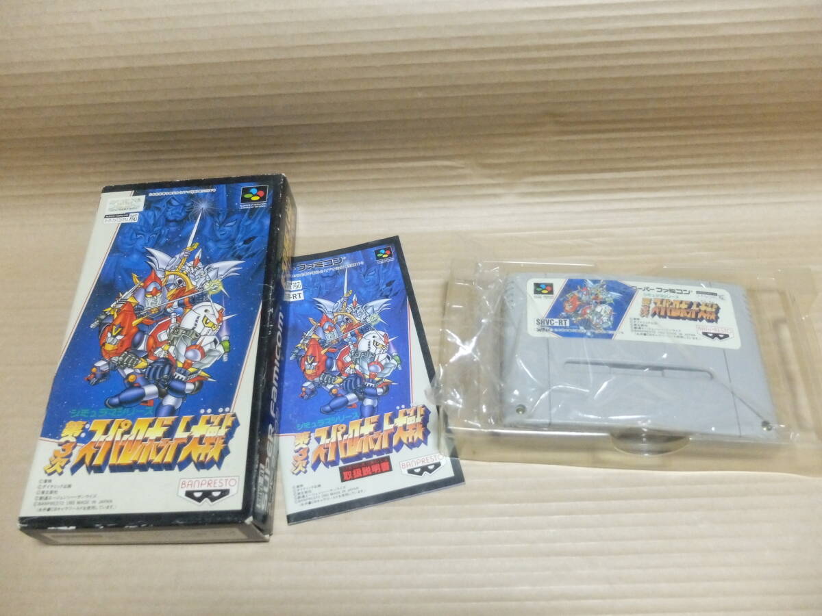 SFC スーパーファミコン　SDガンダム・ロボット系　カセット　色々6本　USEDジャンク品_画像3