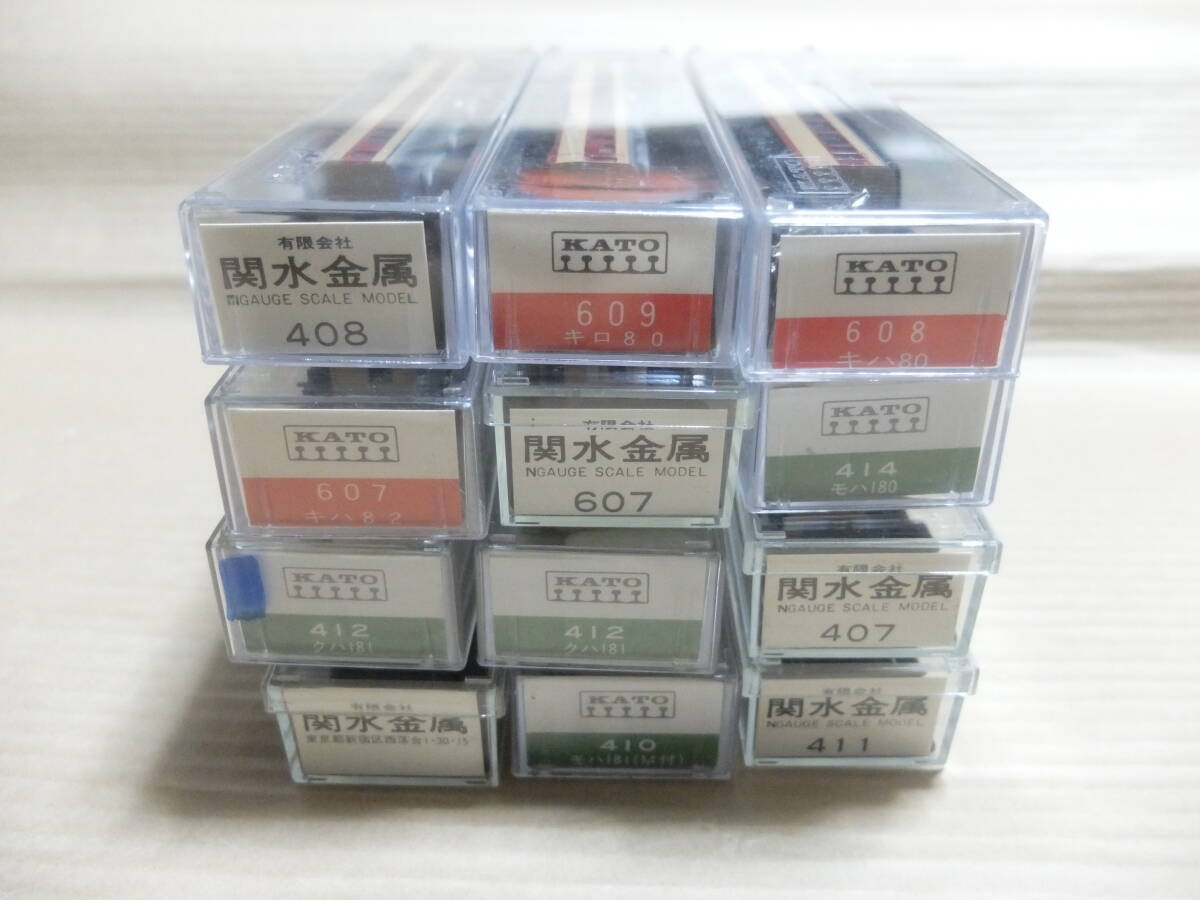 Nゲージ　車両本体　色々12両　中古難有ジャンク品_画像2