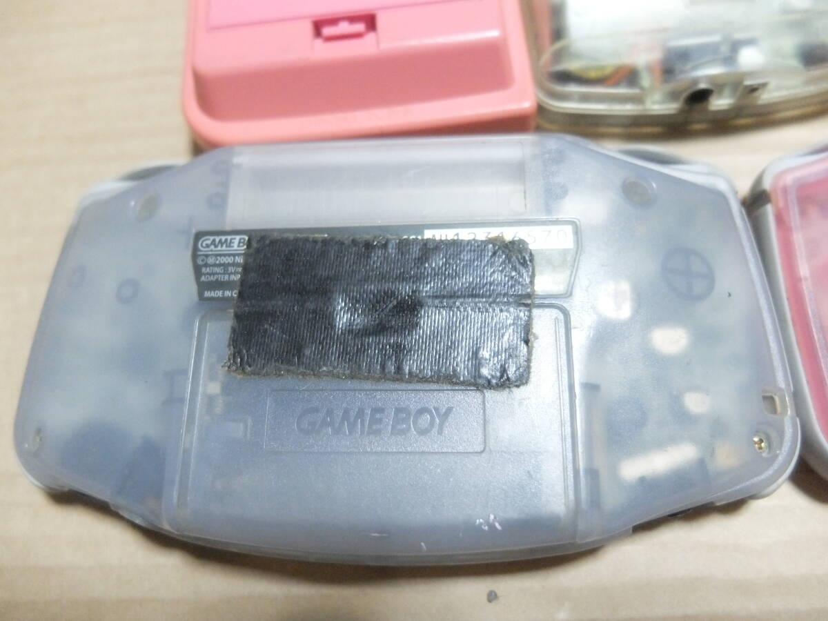  Game Boy pocket * color * advance *SP game machine body 5 pcs + soft 1 USED defect have junk 
