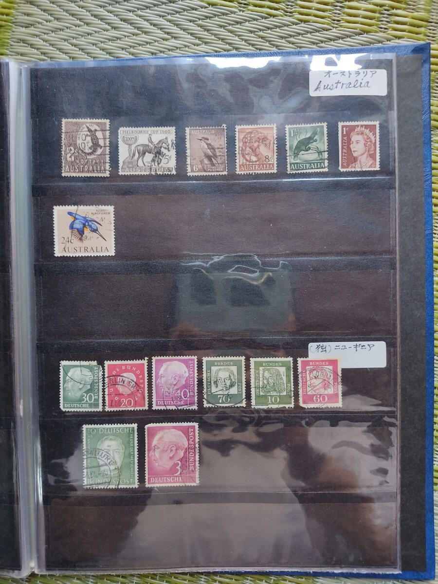 世界の切手戦前戦後アメリカニカラグア カナダ パナマ キューバ コスタリカ エクアドル オーストラリア ブラジル ニューギニア 他の画像8