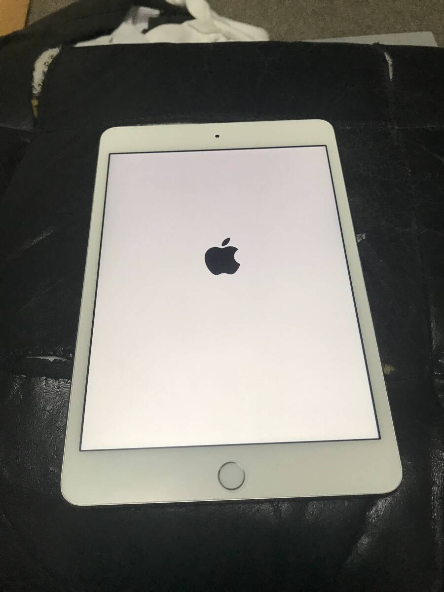 Apple iPad mini4 シルバー wifi+culler　ジャンク_画像1