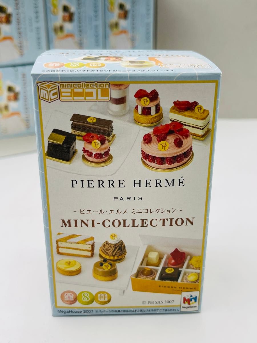 全8箱未開封 ピエール エルメ ミニコレクション メガハウス ミニチュア 2007年 BOX PIERRE HERME PARIS