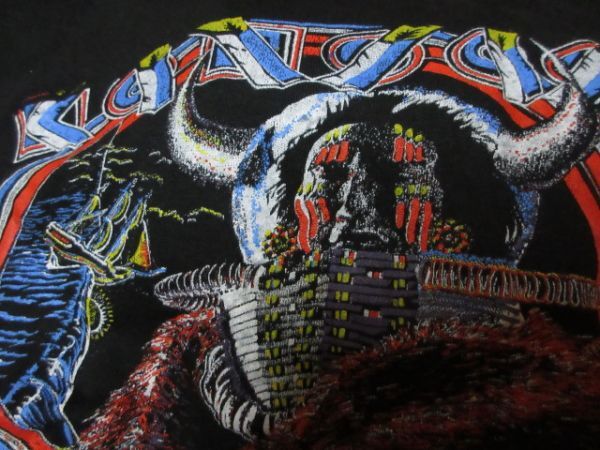 70s 80s Vintage dead stockpaki хлопок KANSAS частота футболка #b-to обвес Smith gun z Metallica 90s нравится тоже 