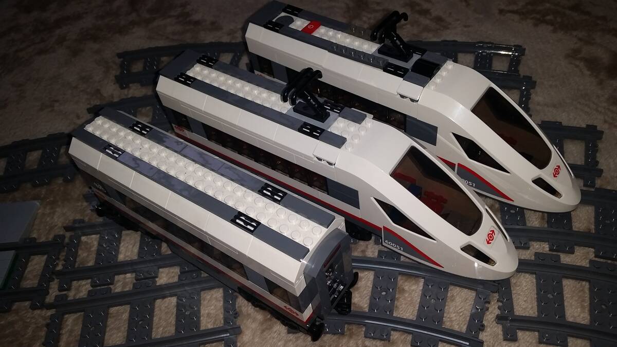 レゴ：LEGO CITY シティ 60051 RC ハイスピード パッセンジャートレイン 鉄道 IE2F/オクパナ_画像4