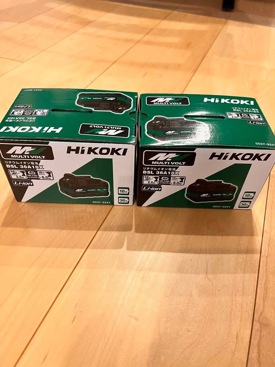 HIKOKI BSL36A18X リチウムイオン電池　未使用品4個セット