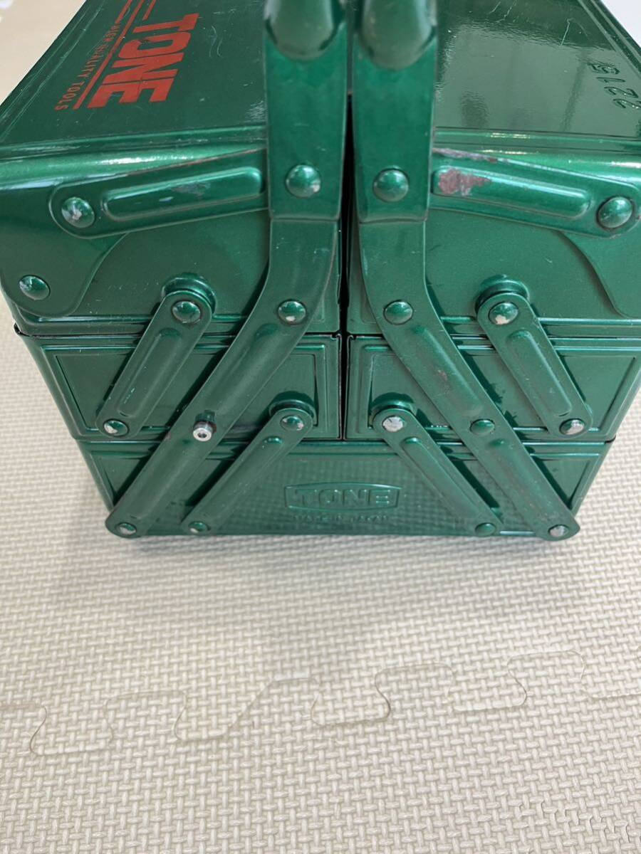 TONE тон ящик для инструментов ящик для инструментов 700SD зеленый 