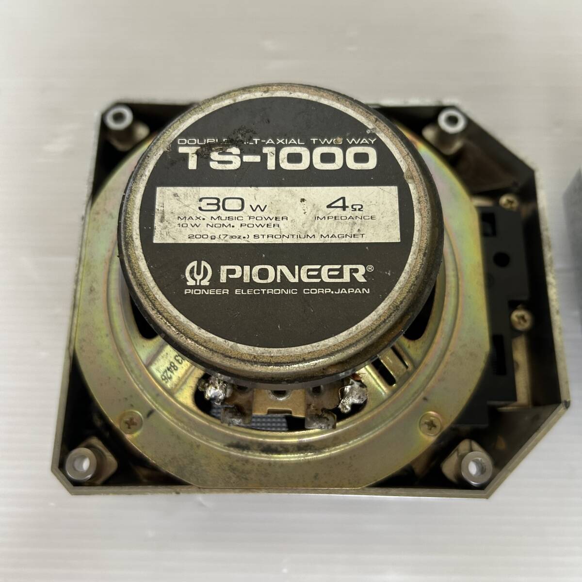パイオニア　Pioneer　TS-1000スピーカー　10cm２個セット　ジャンク_画像5