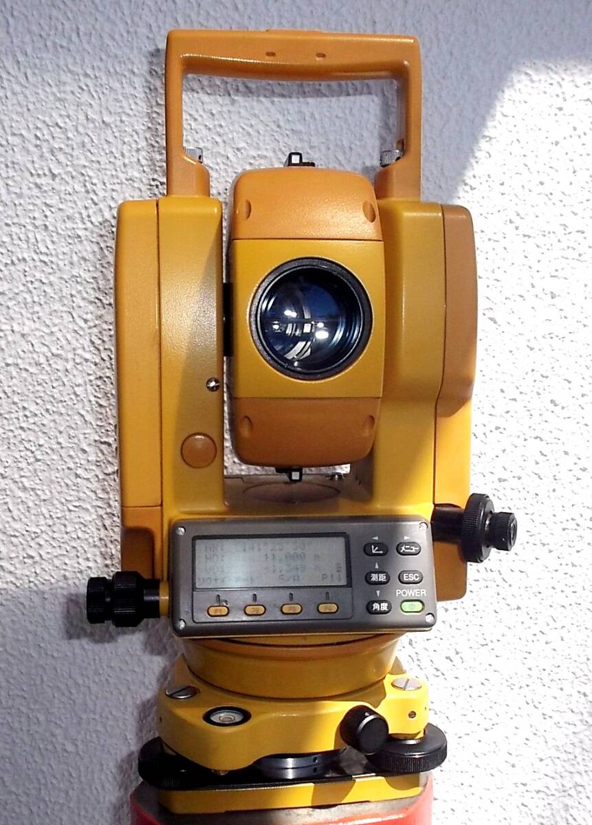 訳あり品　 CS-101F　TOPCON 　トータルステーション（24-5-1)_画像5