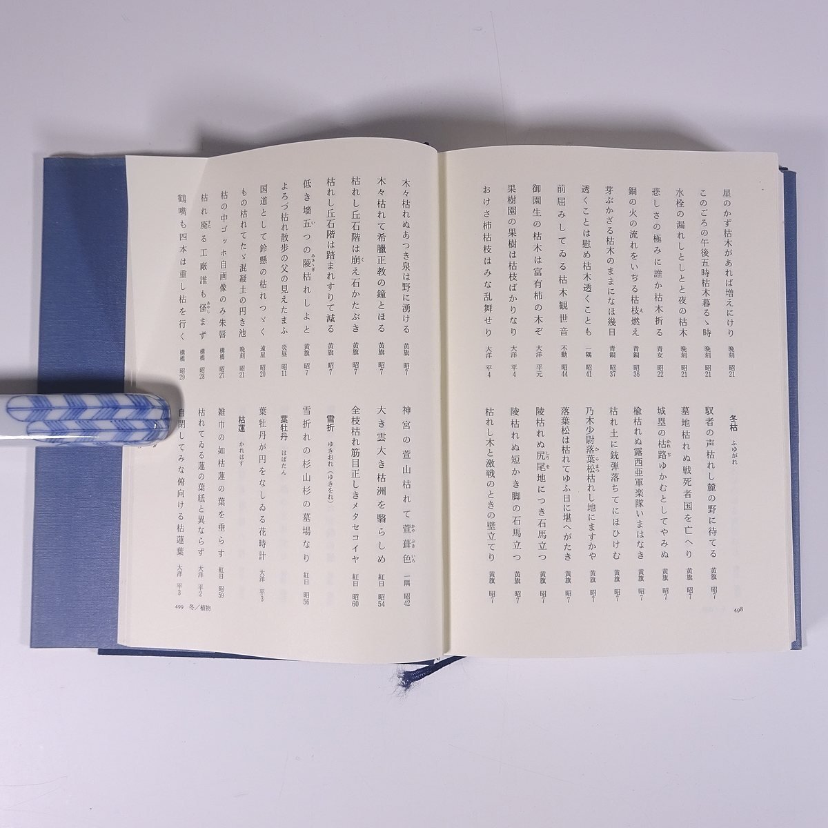 季題別 山口誓子全句集 本阿弥書店 1998 単行本 文学 文芸 俳句 句集 山口誓子 ※書込少々_画像10