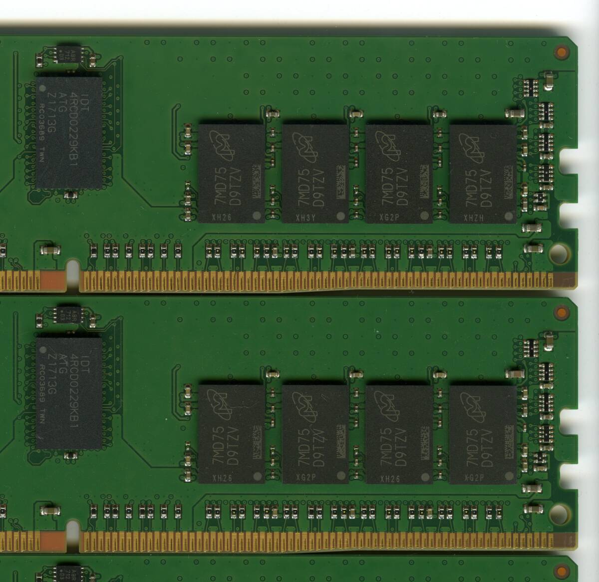 [RDIMM]DDR4-2400,ECC Registered,16GB. 4 шт. комплект .64GB, б/у micron reg сервер для Z440. рабочее состояние подтверждено 1727