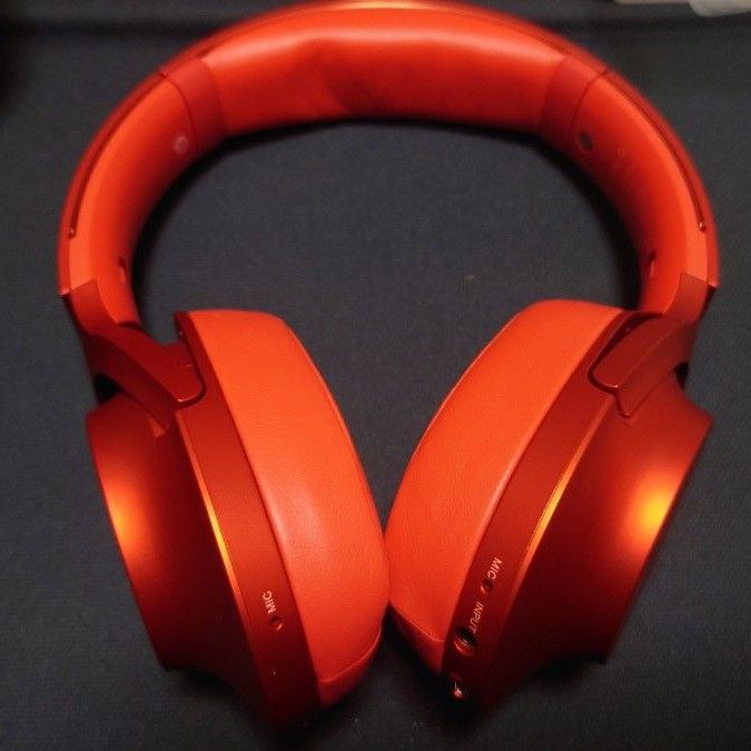 SONY h.ear on Wireless NC MDR-100ABN シナバーレッド 美品