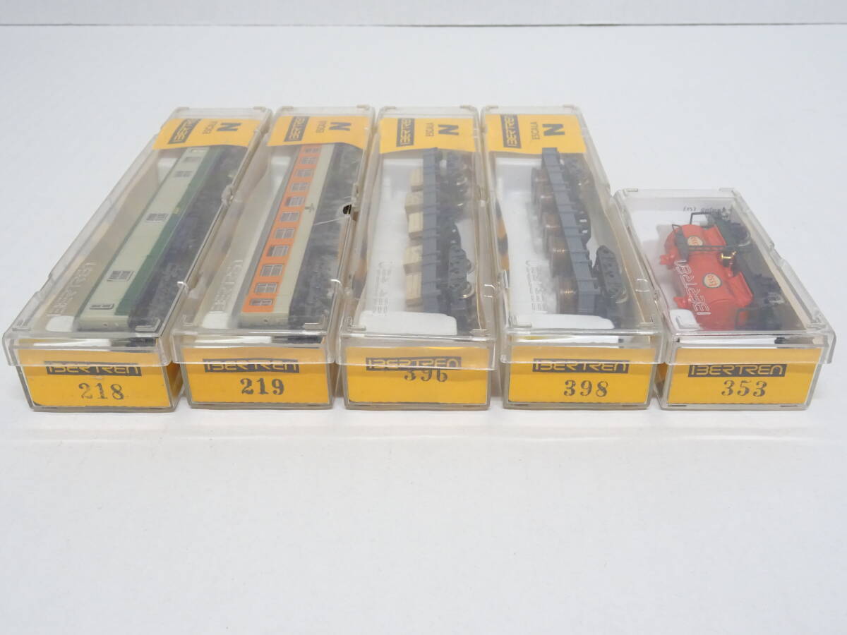 [ operation not yet verification junk treatment ]HO-136*BERTREN N gauge ESCALA abroad railroad model 9 point together 016/204/206/208/218/219/353/396/398 secondhand goods 