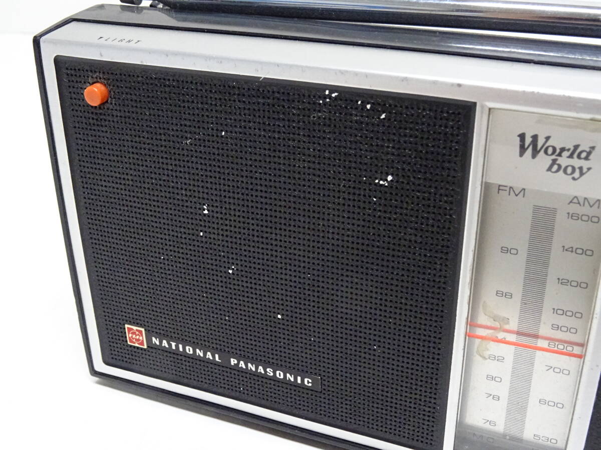 【経年劣化/破損有】HE-554◆ナショナル NATIONAL PANASONIC トランジスタラジオ RF-690 中古品_画像7