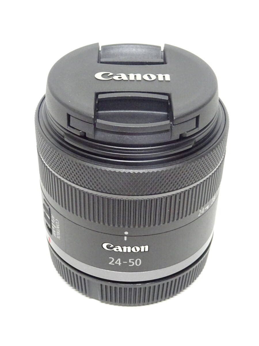 【動作未確認/ジャンク扱い】HE-573◆キヤノン Canon RF 24-50mm F4.5-6.3 IS STM 中古品_画像1