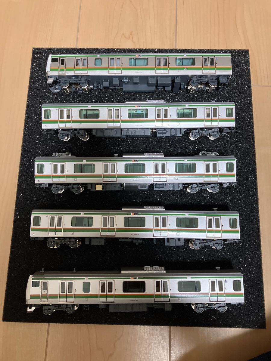 U-TRAINS made E233 series 3000 number pcs 15 both newest Rod 